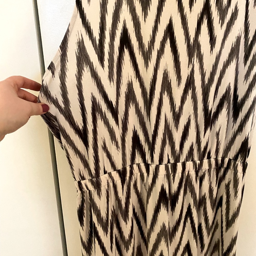 EUC Banana Republic cross back midi dress - XL - Picture 3 of 7